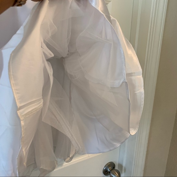 NWT S White Formal Short Dress - Picture 4 of 7